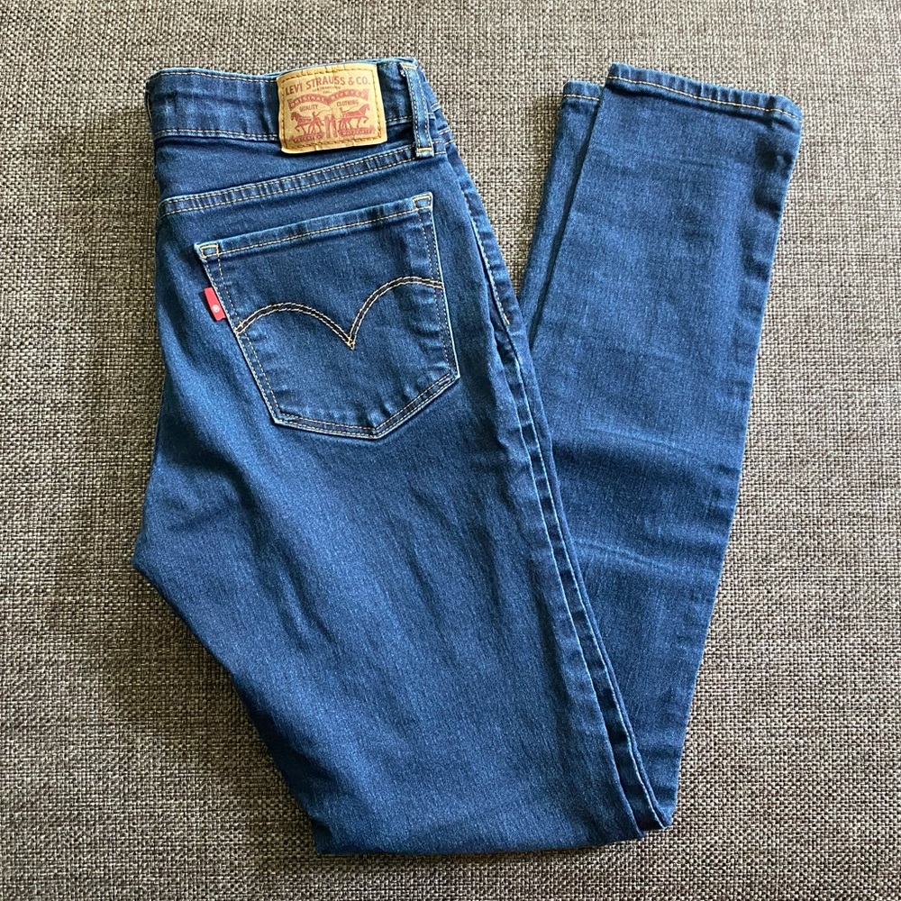 Levi's Blue Skinny Jeans Classic Stretch Fit